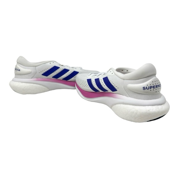 Adidas Men’s Supernova 2 HQ9939 White/Blue/Pink Size 9 - Picture 7 of 10